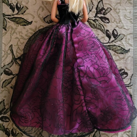 Vintage AMETHYST AURA BARBIE from the JEWEL ESSENCE Collection by BOB MACKIE - Picture 5 of 6